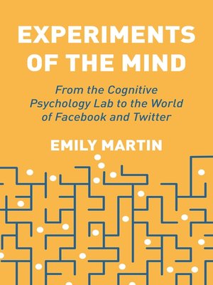 cover image of Experiments of the Mind